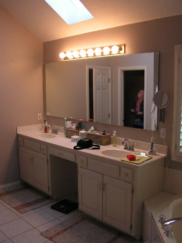 Master Vanity Remodel Overland Park Kansas